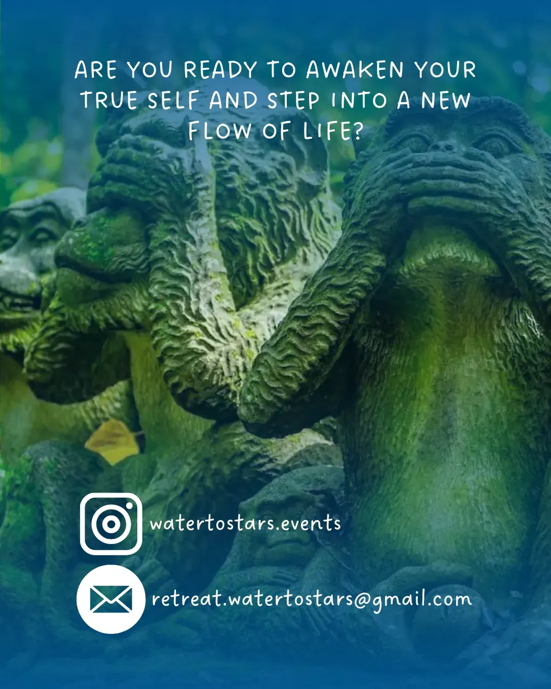 Water to Stars — closing flyer